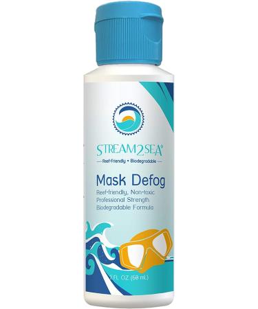 Stream2Sea Mask Defog & Squalane Oil with Vitamin E for Hydrated Skin, Hair, and Clear Diving Vision - Reef Safe, Paraben Free & Biodegradable - Buy Online on GoSupps.com