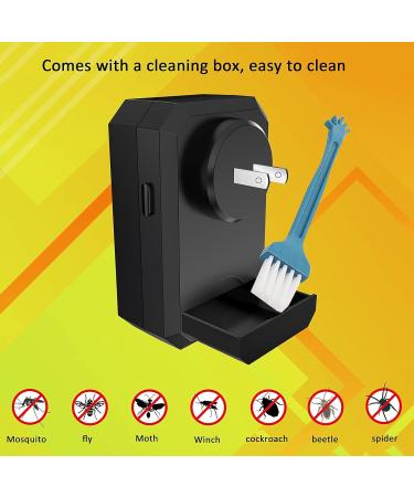 USB SafetyElectric Mosquito Zappers lamp Ultraviolet Mosquito Household Indoor Dormitory Mute Killer Physical Electric Shock Socket Charging (Color : White) - Buy Online on GoSupps.com