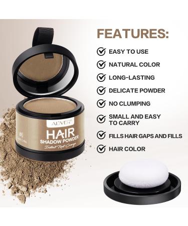 Space Hair Coffee Brown Powder - 4g Hair Thickener & Concealer for Men & Women | Wind & Waterproof Formula - Buy Online on GoSupps.com