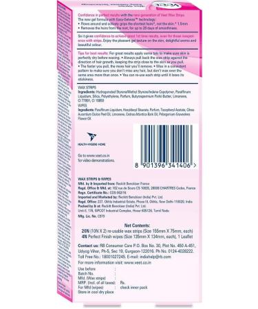 Veet Full Body Waxing Kit for Normal Skin - 1 Pack | Smooth Skin Solutions - International Shipping Available - Buy Online on GoSupps.com