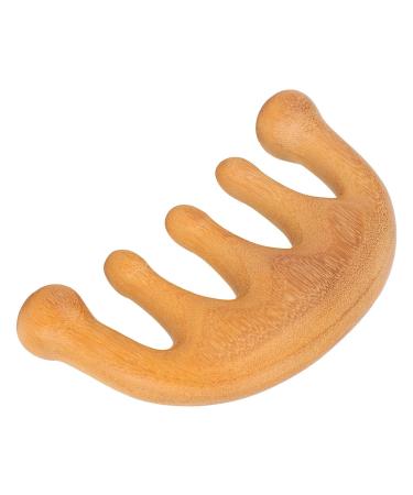 Natural Wood Wide Tooth Hair Comb | Scalp Massage & Multifunctional Portable Comb for Head Neck & Shoulders - Ship Internationally - Buy Online on GoSupps.com