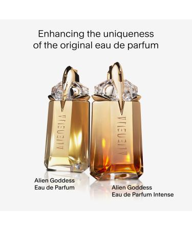 MUGLER Alien Goddess Intense - Eau de Parfum - Women's Perfume - Floral & Woody - With Bergamot Jasmine and Vanilla - Long Lasting Fragrance 3 Fl Oz (Pack of 1) - Buy Online on GoSupps.com