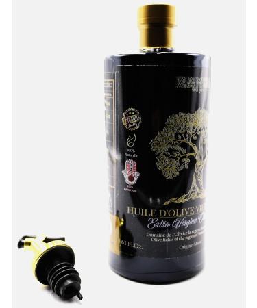 Extra virgin olive oil from Morocco first cold pressed 700 ml Zero Pesticide residue unfiltered unmixed - Buy Online on GoSupps.com