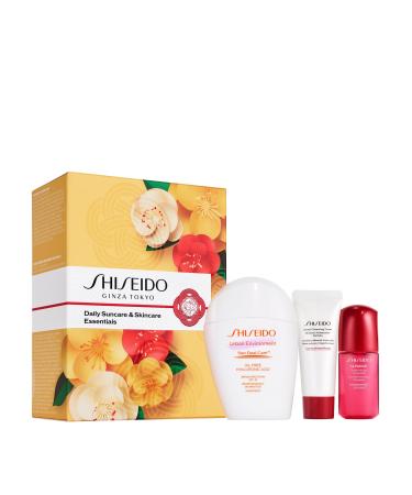 Shiseido Daily Suncare & Skincare Essentials - Includes Urban Environment Oil-Free Sunscreen SPF 42 (50mL) Deep Cleansing Foam (15mL) & Ultimune Power Infusing Concentrate (10mL) - $79 Value