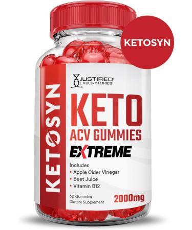 Buy 2 Pack Ketosyn Keto ACV Gummies 2000MG | Apple Cider Vinegar Pomegranate & Beet Juice | Vegan Non-GMO | 120 Gummies - Shop Internationally - Buy Online on GoSupps.com