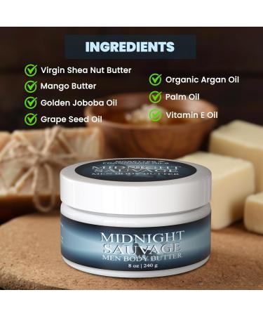 MOBETTER FRAGRANCE OILS Midnight Savage Body Butter and Body Oil Set Long Lasting Heals Repairs & Protects 24 Hour Moisturization Nourishing & Moisturizing - Buy Online on GoSupps.com
