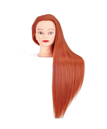 Hairdresser Neverland 28 Training Head - Professional Fiber Hair Styling Set with Holder & DIY Accessories | Perfect for Hairdressers & Students - International Shipping Available - Buy Online on GoSupps.com
