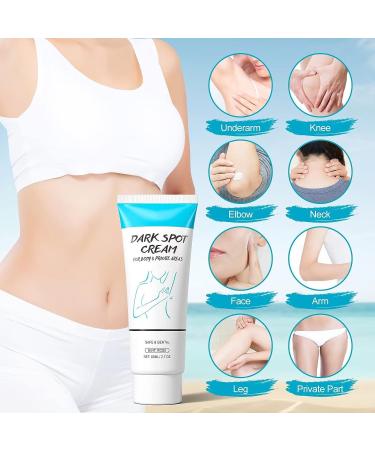 Dark Spot Remover Cream for Face & Body - Brightening & Moisturizing Underarm Cream for Private Areas - Buy Online on GoSupps.com