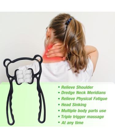 Relax & Relieve: Deep Tissue Neck Massager for Neck Back Shoulders Waist & Legs - International Shipping Available - Buy Online on GoSupps.com