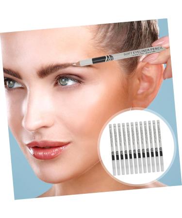 VINTORKY 12pcs Lying Silkworm Eyeliner Highlighter Eyeliner Pencils Highlighter Makeup Pens White Plastic - Buy Online on GoSupps.com