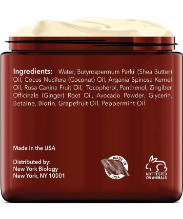 Biotin Hair Mask with Avocado | 3X Deep Conditioning | Restores Hair, Reduces Hair Loss, and Fights Frizz | 16 Oz - Buy Online on GoSupps.com