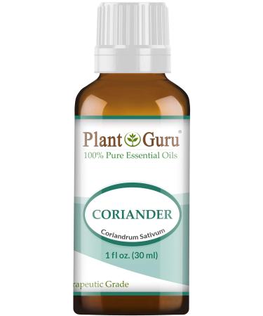 Coriander Essential Oil 1 oz / 30 ml 100% Pure Undiluted Therapeutic Grade.