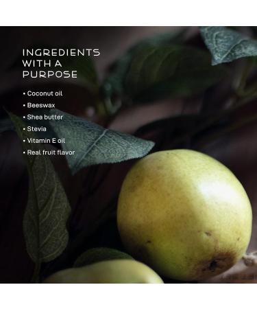 Farmstead Apothecary Lip Balm (Pear & Almond 1 Pack) Pear & Almond 0.25 Ounce (Pack of 1) - Buy Online on GoSupps.com