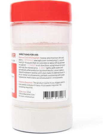 Oil Stain Banisher 12 Oz | Effective Concrete Oil Stain Remover for Driveways Pavers Asphalt & More - Buy Online on GoSupps.com
