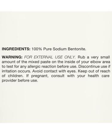 MAJESTIC PURE Bentonite Clay - Indian Healing Clay - Deep Pore Cleansing Mask - 20 oz - Buy Online on GoSupps.com
