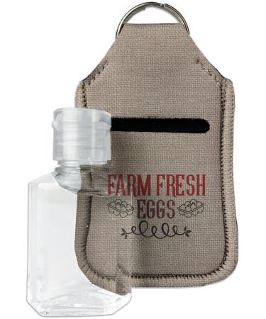 Farm Quotes Hand Sanitizer & Keychain Holder - Small 1 Ounce