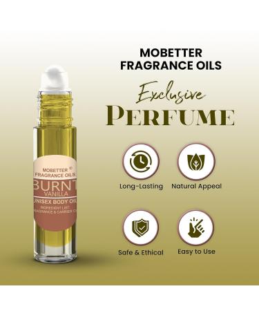 MOBETTER FRAGRANCE OILS Burnt Vanilla Fragrance Body Oil for Unisex - Buy Online on GoSupps.com