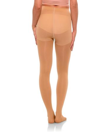 Jomi Women's Compression Pantyhose 15-20mmHg Opaque Closed Toe - Size XX-Large Beige - Buy Online on GoSupps.com