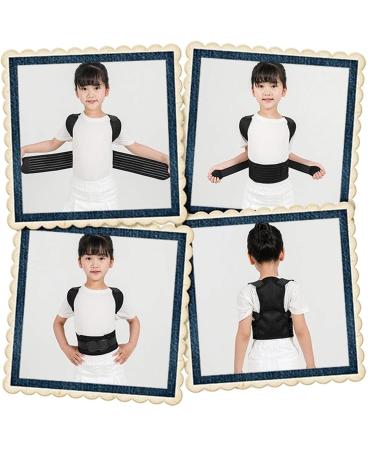 ZCLNYVGJ GUOWGANG Back Corrector Medical Adjustable Back Posture Corrector Shoulder Support Lumbar Back Belt Back Straightener Posture Brace Corset New Health and Relaxation (Black L f r vikt 60) - Buy Online on GoSupps.com