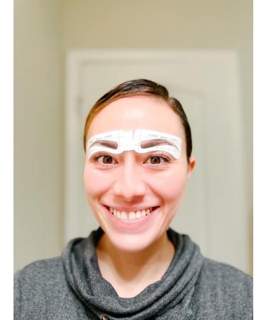 12 Style/Shape Self-Adhesive Eyebrows Stencil - 26 Pcs. Per Pad for Perfect Eyebrow Shaping - Buy Online on GoSupps.com