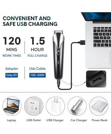 Premium Beard Trimmer for Men - Waterproof Electric Razor & Grooming Kit | Cordless Clippers for Mustache Nose Face & Body | Perfect Gifts for Men - Buy Online on GoSupps.com