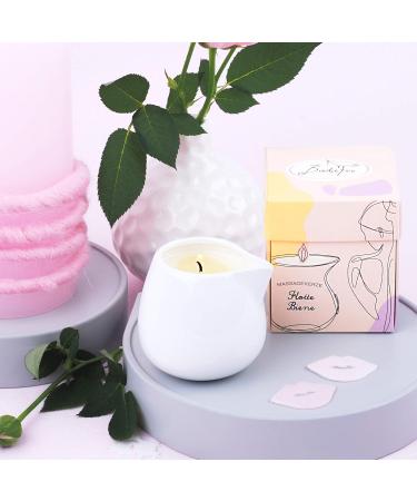 Badefee Massage Candle FLOTTE BIENE - Vanilla Scented Body Care & Massage | Natural Ingredients for Multiple Uses | International Shipping - Buy Online on GoSupps.com