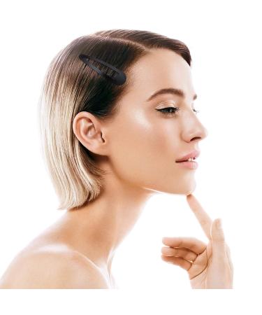 50 Pieces Black Hair Clips - 5cm Metal Hair Accessories for Girls & Children - Perfect for Every Hairstyle - Buy Online on GoSupps.com