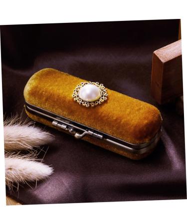  HONMEET Lipstick Box Lipstick Organizer Lip Sleeves Lip Gloss Pocket Cosmetic Mirror Travel Lip Holder Antique Chandelier - Buy Online on GoSupps.com