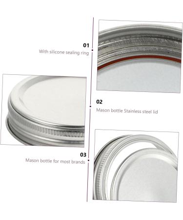 MAGICLULU 40 Pcs Mason Jar Caps Canning Lids Canning Jar Caps Canning Jar Closures Mason Jar Lids Dishwasher-safe Jar Lids Split Type Can Lid Supplies Sealing Cap Bottle Cap Iron - Buy Online on GoSupps.com