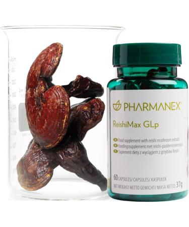 Pharmanex ReishiMax Immune Support Supplement, Red Reishi Mushroom Extract, 60 Capsules, Boosts Immune Health, Supports Energy, Vitality, and Overall Wellness - Buy Online on GoSupps.com