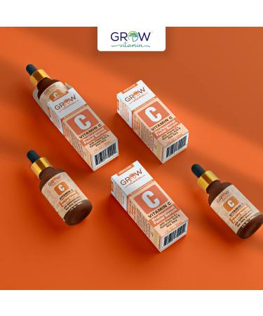True Skin Vitamin C Serum for Face - Hydrating & Brightening Anti Aging Serum with Hyaluronic Acid, Vitamin E, Aloe Vera & Jojoba Oil - 1 fl oz - Buy Online on GoSupps.com