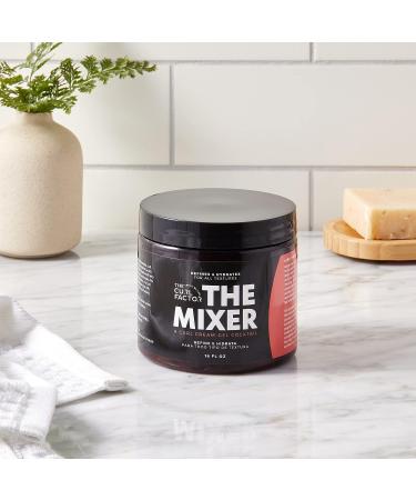 The Curl Factor The Mixer: 16 oz Lightweight Curl Cream Gel Cocktail for Soft, Shiny, and Bouncy Curls - Buy Online on GoSupps.com