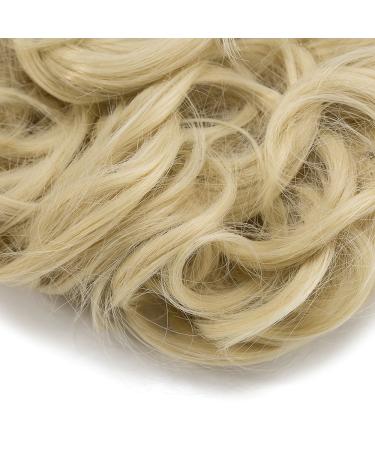 SEGO Hair Part Dutt Combs - Premium Hair Extensions for Braid & Ponytail Updos | Waved Bleached Blonde 613c - Buy Online on GoSupps.com