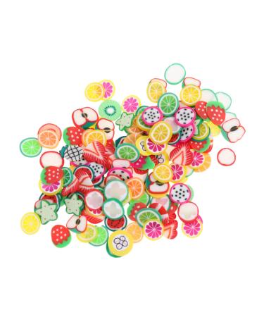 Ipetboom 4 Packs Nail Art Polymer Clay 3d Polymer Nail Slice Fruit Pattern Nail Decorations Fruit Slices Nail Art Diy Nail Decoration Fruit Nail Art Slice Suite Resin Manicure