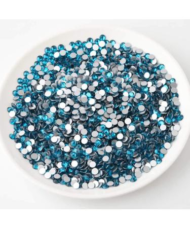 Beadsland 1440 Pcs SS20 Flat Back Rhinestones - Blue Indicolite Nail Crystals for Perfect Nails - Buy Online on GoSupps.com