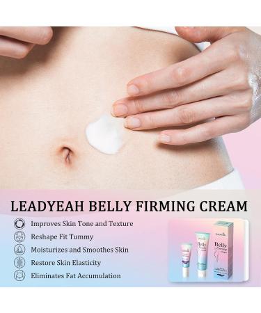Leadyeah B Flat Belly Firming Cream - Moisturizing Firming for Stomach Thighs and Butt Body Lotion for Women and Men 125 ML - Buy Online on GoSupps.com