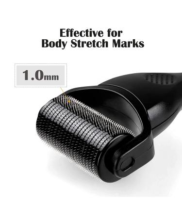 2 Pack Derma Roller for Body Hair and Beard Growth - Microneedle Roller Kit for Men and Women - Home Use - Buy Online on GoSupps.com