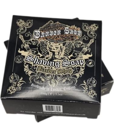 Barber Shop Shaving Soap - Scented with our famous Barber Shop scent - Buy Online on GoSupps.com