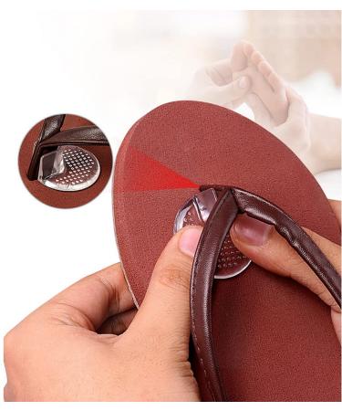 3 Pairs Silicone Self-Adhesive Flip-Flop Sandal Guards | Non-Slip Toe Protectors & Forefoot Cushions - Buy Online on GoSupps.com