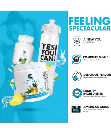 Yes You Can! Detox Kit - YYC! Detox, Water Bottle & Pineapple Aloe Vera Drink Mix - Buy Online on GoSupps.com