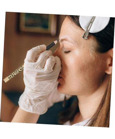 CRILSTYLEO 2pcs Double Head Eyebrow Pencil Hansen Black Eyebrow Pencil Gel Eyeliner Highlighter) 1 count (Pack of 1) Black - Buy Online on GoSupps.com