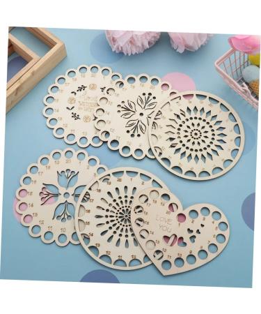 Lurrose 12 PC Embroidery Finishing Board & Thread Organizer | Premium Thread Winding Coils for Perfectly Crafted Embroidery Projects - Buy Online on GoSupps.com