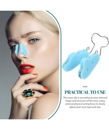 LALAFINA Nose Clip - Beauty Tool for Nose Shaping Wide Nose Lifting Cosmetology Supplies Sky-Blue - International Shipping Available - Buy Online on GoSupps.com