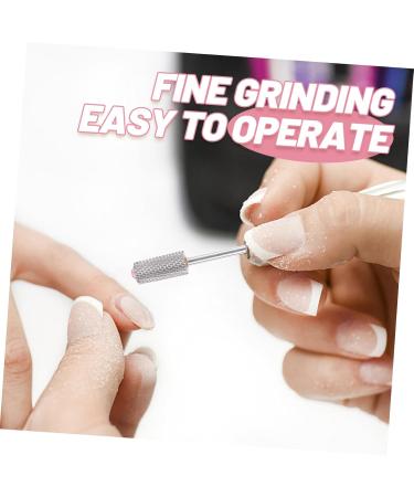 Nail Bits Remove Cuticle Nail Drill Bits Grinding Nail Drill Bit Metal Nail Drill Bit Cuticle Bit for Nail Drill Remove Nail Gel Drill Bits Tungsten Steel Manicure Nail Polish 7x1.2cm As Shown - Buy Online on GoSupps.com