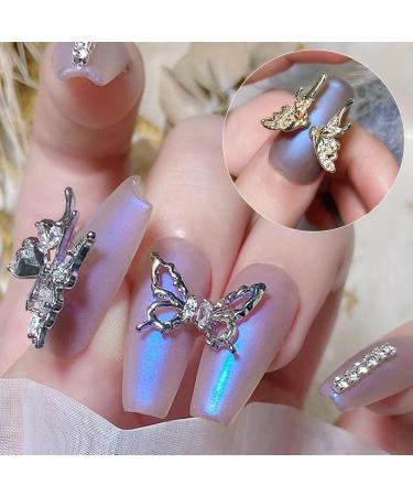 FEIlei 5Pcs Zircon Nail Art Rhinestones Crystal Gems for Nail Decor Rings Earrings DIY - Buy Online on GoSupps.com