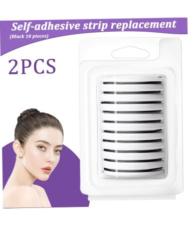 20 Sheets Eyelash Adhesive Strips 2 Boxes Self Adhesive No Glue Apply Strip Lash Glue Reusable Lash Adhesive Strips for Fake Eyelashe Gentle and Non-irritating Easy to Remove and Wear Replacem - Buy Online on GoSupps.com