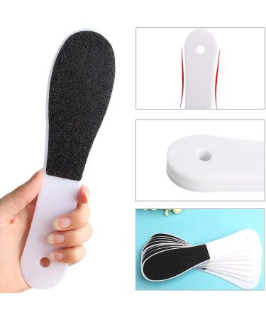 Rainmae Foot Files for Hard Skin 8 Packs Double-Sided Foot Rasp File and Callus Hard Skin Remover for Wet and Dry Cracked Feet(White) - Buy Online on GoSupps.com