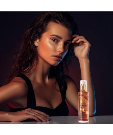 Lip Bar Foundation 80ml Body Glow Oil Body Face Liquid Contouring Highlighter Oil Delicate Shine Eyeliner Pen 1 count (Pack of 1) C - Buy Online on GoSupps.com