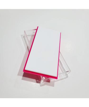 Acrylic Lash Tile Storage Box with Cover | Washable & Reusable | Ideal for Classic, Volume & Mega Volume Lashes - Buy Online on GoSupps.com
