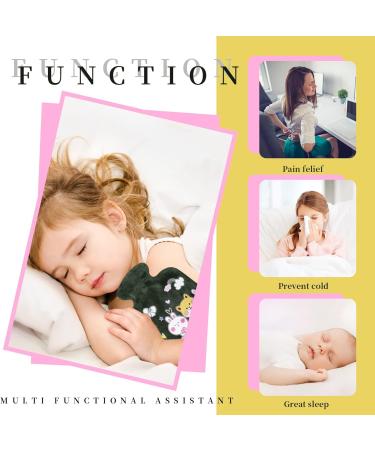 Buy 2PCs Silicone Hot Water Bottles - Leak-Proof Plush Heat Cushions for Pain Relief | Safe Durable & Eco-Friendly (Dark Green) - Buy Online on GoSupps.com